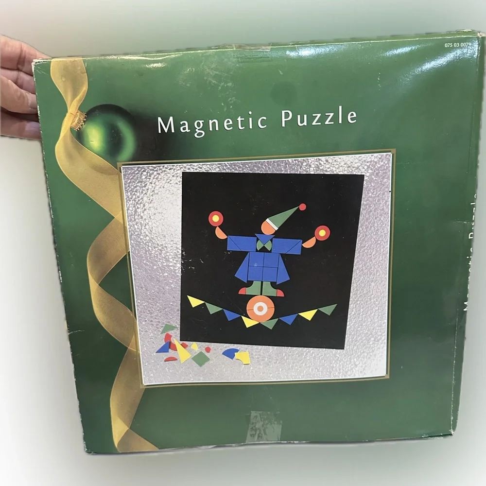 VTG 1998 MAGNETIC PUZZLE DAYTON HUDSON CO LEARNING EDUCATIONAL CREATIVE IMAGINE